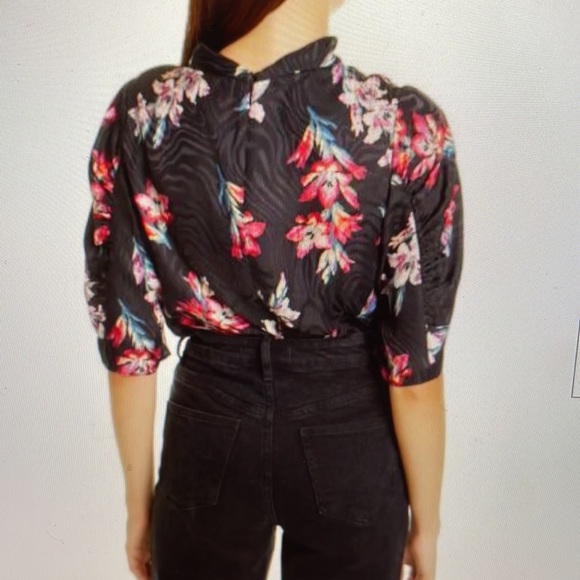 Rebecca Taylor Noha Silk Blouse - Picture 8 of 12